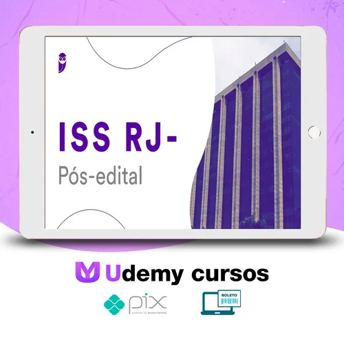 Pacote - ISS-RJ (Fiscal de Rendas do Município) Pacote - 2023 (Pós-Edital) - Estratégia Concursos