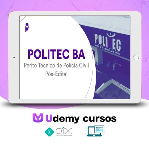 POLITEC-BA (Perito Técnico de Polícia Civil) Pacote - 2022 (Pós-Edital) - Estratégia Concursos