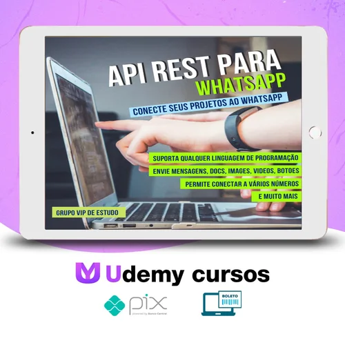 API REST para WhatsApp - Paulo Rogério