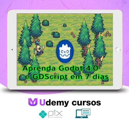 Aprenda Godot 4.0 e GDScript em 7 Dias - Davi Bandeira