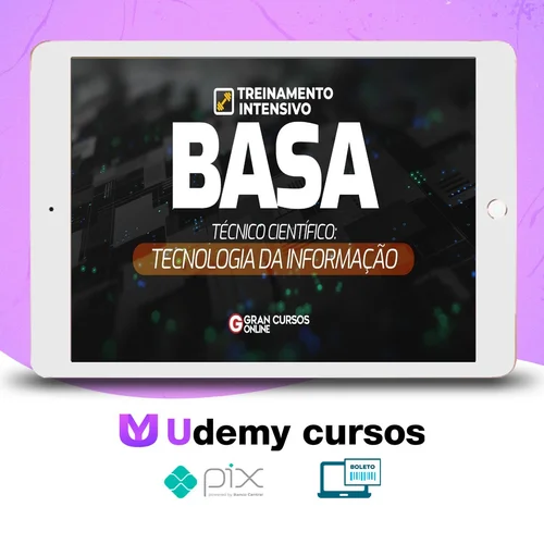 BASA: Tecnologia da Informação + Treinamento Intensivo (Pós-Edital) - Gran Cursos Online