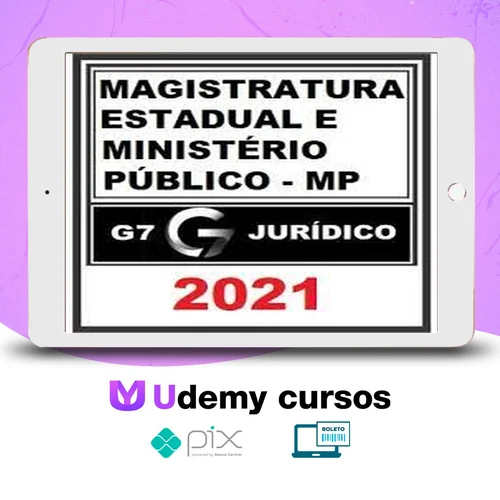 Curso Magistratura e Ministério Público Estadual - G7 Jurídico