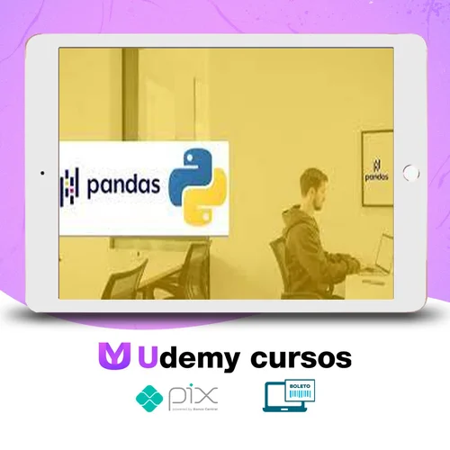 The Ultimate Pandas Bootcamp Advanced Python Data Analysis - Andy Bek [Inglês]