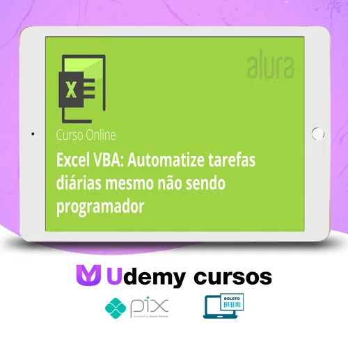 VBA: Automatizando Tarefas no Excel - Alura