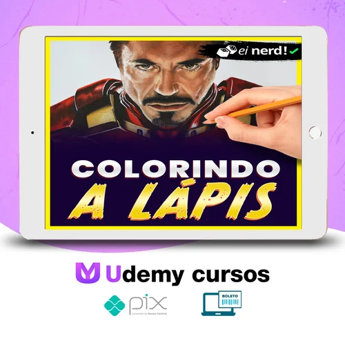 Colorindo a Lapis - Ei Nerd