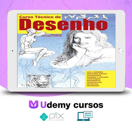 Curso de Desenho - Mozart Couto