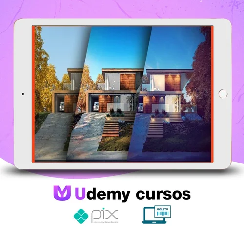 Photoshop for Arch Viz Project Based Post-Processing Course - Udemy [INGLÊS]