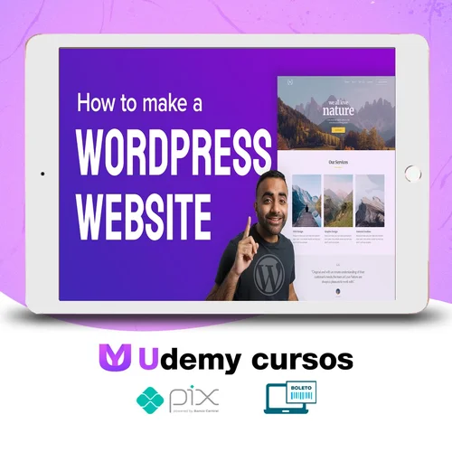 Wordpress Create Your Own Website 2022! - Jenius Inc [INGLÊS]