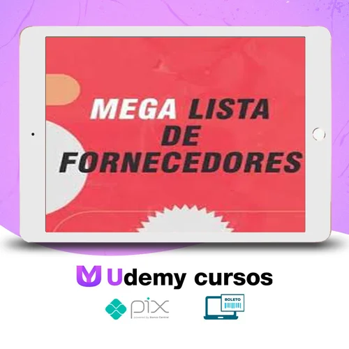 Mega Lista De Fornecedores - Diversos Autores