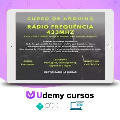 Arduino: Radio Frequência 433mhz - Gilson de Freitas