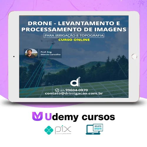 Drone Levantamento e Processamento de Imagens - Drone Valk