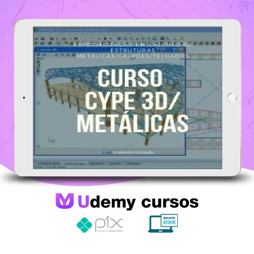 Curso Cype Metálicas 3D - Escola do Software