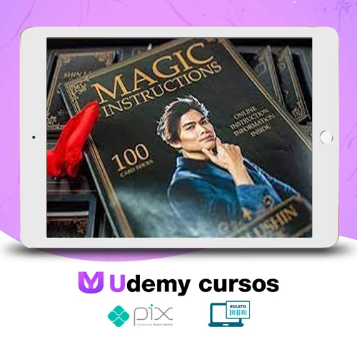 [PACK] Curso de Mágica - Shin Lim [INGLÊS]