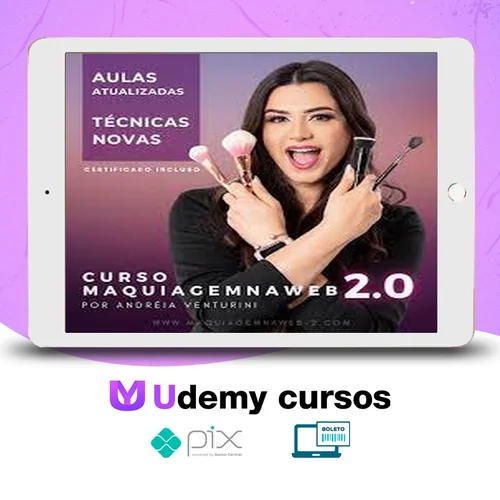 Curso Maquiagem Na Web - Andreia Venturini