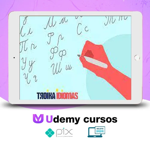 Curso de Russo Online: Escrita em Letra Cursiva - Dimitri Olegovich Bobrovnikov