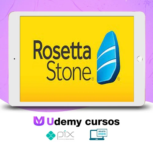 Curso em Software Aprender Idiomas - Rosetta Stone