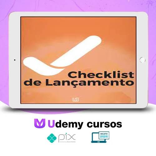 Checklist de Lançamento - Ana Paula Perci