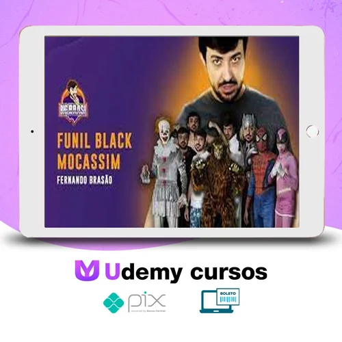 Funil Black Mocassim - Fernando Brasão