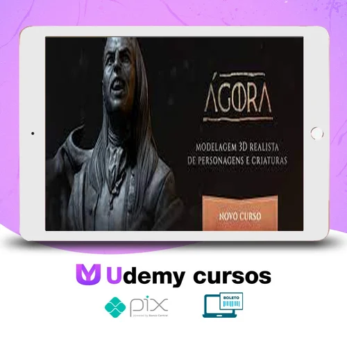 Ágora Modelagem 3D Realista - Iconic Academy