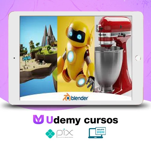 Curso Blender 2.8: Aprenda 3D do Zero - Daniel Franco