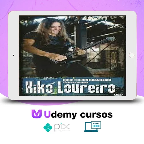 Rock Fusion Brasileiro Tecnica Criativa (Guitarra) - Kiko Loureiro