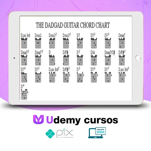 The DADGAD Guitar Chord Chart - Han Speek