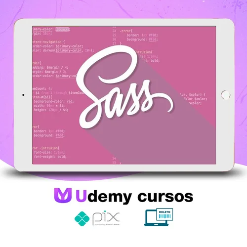 Curso Completo de Sass/Scss: do Iniciante ao Avançado - Tássio Gonçalves