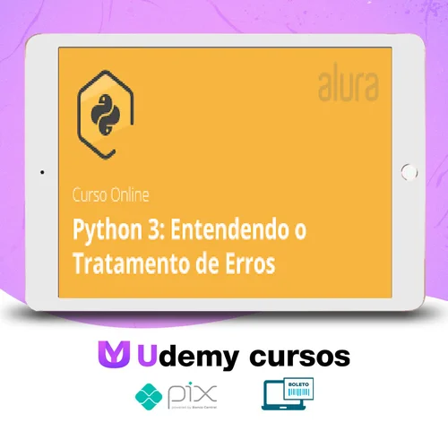 Alura: Python 3 Entendendo o Tratamento de Erros - Ronald Rodrigues Farias