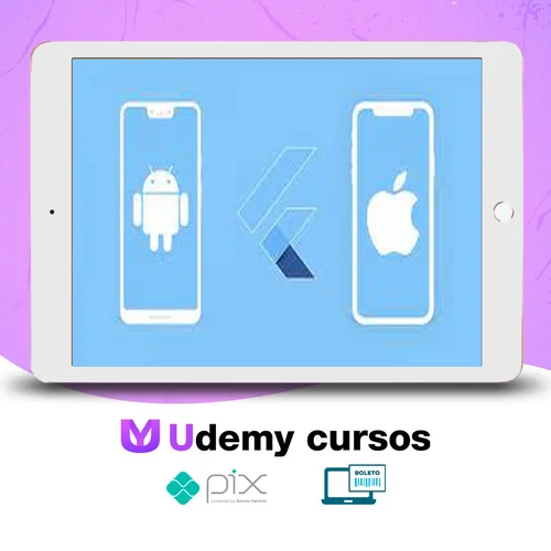 Desenvolvimento Android e IOS com Flutter: Crie 15 Apps - Jamilton Damasceno