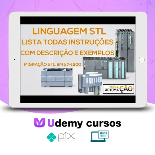 Aprenda Linguagem Stl do Clp da Siemens - Wagner Sombra