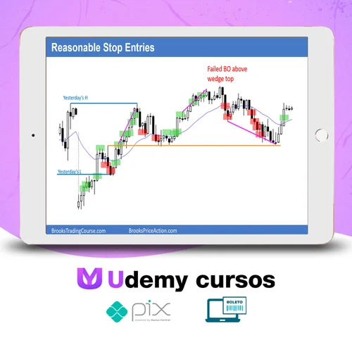 Curso para Day Trader com legenda em Português (Atualizado) - Al Brooks [INGLÊS]