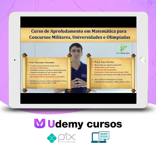 Vestcursos: Aprofundamento Matemática (Cálculo/Limites) Parte 1 - Macsimus Alecsander