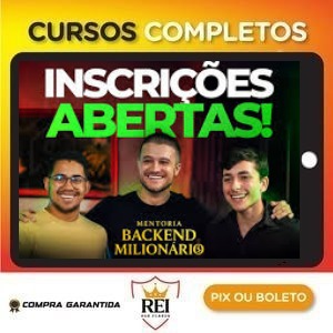 Mentoria Backend Milionário – Édipo Tolentino + Davi Meurer